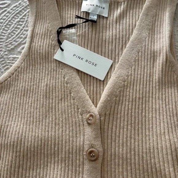 Pink Rose Womens Matching Set Size Small NWT - Picture 2 of 3